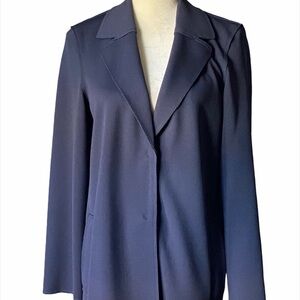 COPY - NWT-H&M LONG COAT-STREETWEAR-DARK BLUE-SIZ…